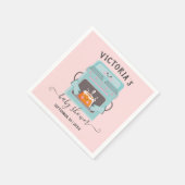 Kleine Bun in der Oven Junge oder Mädchen Babydusc Serviette (Ecke)