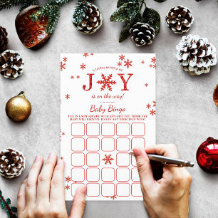 Kleine Bundle von Joghurts Weihnachtsdusche Bingo