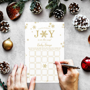 Kleine Bundle von Joghurts Weihnachtsdusche Bingo