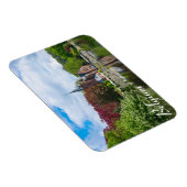 Kleine Burg am See in Brügge, Belgien Magnet (Rechte Seite)