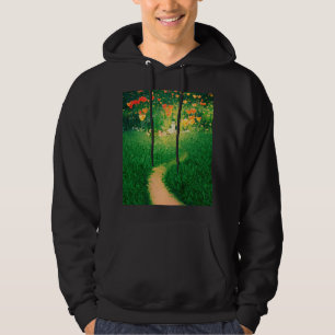 Kleine Burg im Tulpengarten Hoodie
