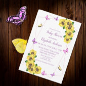 Kleine Butterfly Baby Dusche Einladung