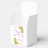 Kleine Butterfly Baby Dusche Geschenkschachtel (Geöffnet)