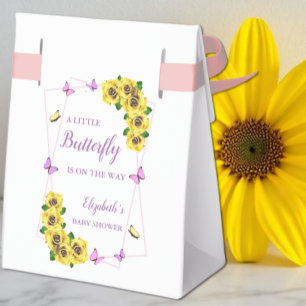 Kleine Butterfly Baby Dusche Geschenkschachtel