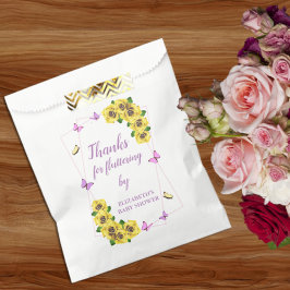 Kleine Butterfly Baby Dusche Geschenktütchen