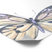 Kleine Butterfly-Baby-Duschfavoriten Poster (Ecke)