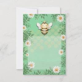 Kleine Buzz-Biene danke Karte
