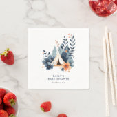 Kleine Camper Forest Babydusche Serviette (Beispiel)