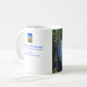 Kleine Canyon Naturkunst Schönheit Kaffeetasse (Vorderseite Links)