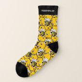 Kleine Cartoon Hummelbienen Socken (Links - Außen)