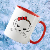 Kleine Cat Winter Magie Tasse