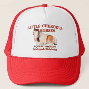 Kleine Cherokee Pferde Truckerkappe