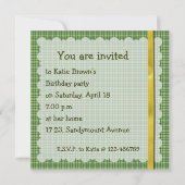 Kleine Chihuahuaeinladung Einladung (Rückseite)