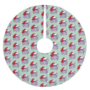 Kleine Chloe Polyester Weihnachtsbaumdecke