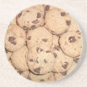 Kleine Chocolate Chip Cookies Getränkeuntersetzer