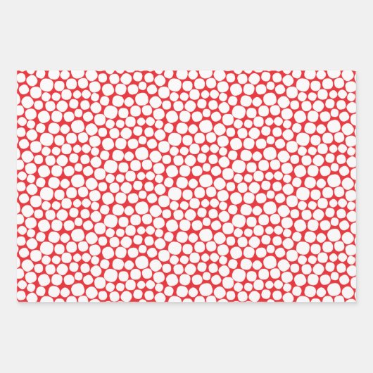 KLEINE CHRISTMAS BÄUME GESCHENKPAPIER SET (Vorderseite 2)