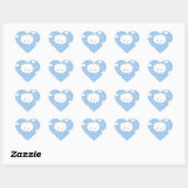 Kleine Cloud Stickers Kawaii Wolken (Blatt)