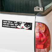 Kleine Clownkriminalität Autoaufkleber beobachten (Auf Lkw)