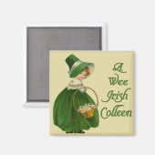 Kleine Colleen Magnet (Vorderseite/Rückseite)