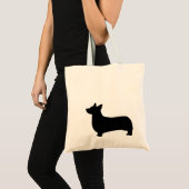 Kleine Corgi-Taschen-Tasche Tragetasche (Vorderseite (Produkt))