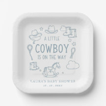 Kleine Cowboy-Baby-Party
