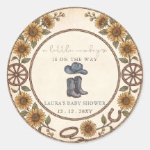 Kleine Cowboy-Baby-Party