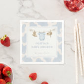 Kleine Cowboy-Baby-Party Serviette (Beispiel)