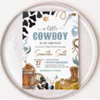 Kleine Cowboy-Babydusche