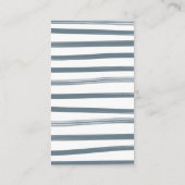 Kleine Cowboy-Wäscheleine Windelwaschkarte Begleitkarte (Rückseite)