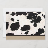 Kleine Cowboys - individuelle Einladungen (Rückseite)