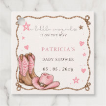 Kleine Cowgirl ist auf dem Weg Mädchen Baby Shower