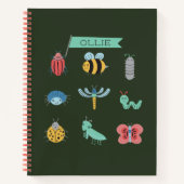 Kleine Crawler - Personalisiert Notizblock (Vorderseite)