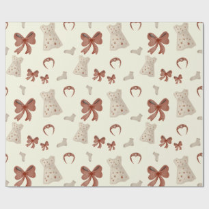Kleine Dame Geschenkpapier