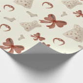 Kleine Dame Geschenkpapier (Ecke)