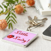 Kleine Dame! Schlüsselanhänger (Seite)