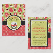 Kleine Dame Visitenkarte (Vorne/Hinten)