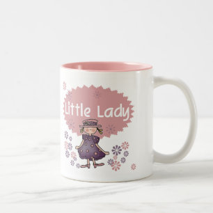 Kleine Dame Zweifarbige Tasse