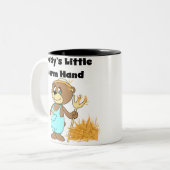 Kleine der Landarbeiter-T-Shirts und Geschenke des Zweifarbige Tasse (Vorderseite Links)