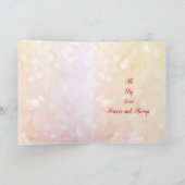 Kleine Design-Grußkarte für 10 Jahre Karte (Innenseite)