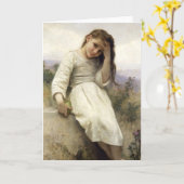 Kleine Dieb-Gruß-Karte Karte (Gelbe Blume)