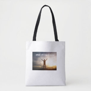 Kleine Dih große Träume Lustiges Meme Tasche