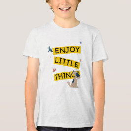 Kleine Dinge genießen Tri-Blend Shirt