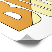 Kleine Dinge machen große Tage Poster (Ecke)
