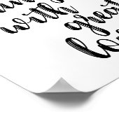 Kleine Dinge mit großartigem Liebe Poster machen (Ecke)