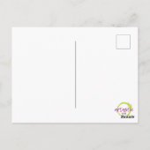 Kleine Dinge Zitat anpassen Farbe Postkarte (Rückseite)