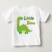 Kleine Dino Baby T-shirt (Vorderseite)
