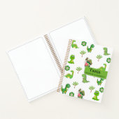 Kleine Dino-Schule , Personalisiert zurück zur Sch Notizblock (Innenseite)