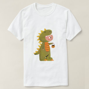 Kleine Dino Spuk Nacht T-Shirt