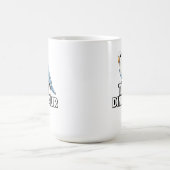 Kleine Dinosaurier-Liebhabervögel Kaffeetasse (Mittel)