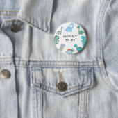 Kleine Dinosaurier Süße Babyparty Button (Beispiel)